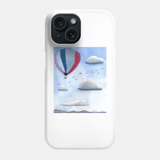 Hot Air Balloon in the Sky Phone Case