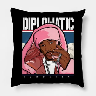 Diplomatic Immunity Pillow