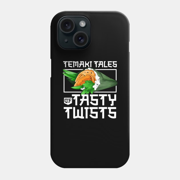 Temaki Tales - Sushi Phone Case by Modern Medieval Design