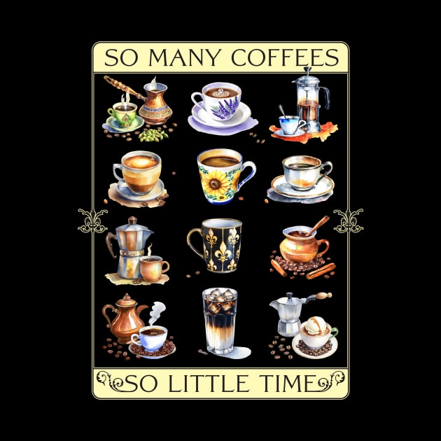 So many coffees, so little time by PeregrinusCreative