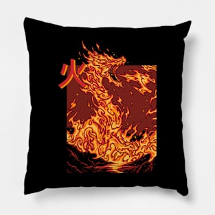 Fire dragon Pillow