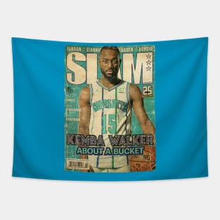 COVER SPORT - SPORT ILLUSTRATED - KEMBA WALKER ABOUT A BUCKER Tapestry