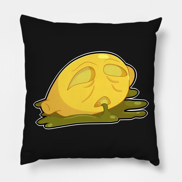 Mushy Lemon Pillow by Pokepony64