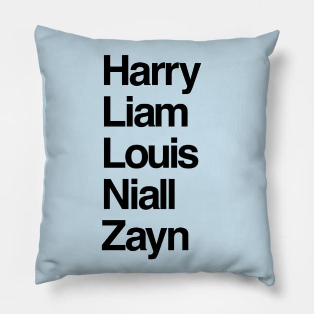 1D originals Pillow by peterdy