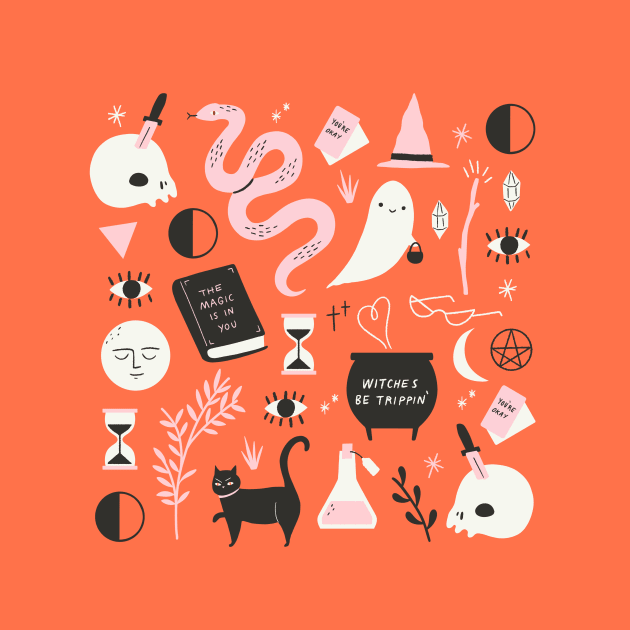 Halloween Pattern by Charly Clements