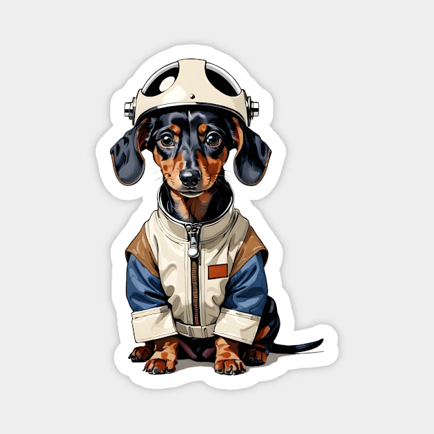 Dachs the Astronaut Magnet by FabrizioX