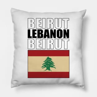 Flag of Lebanon Pillow