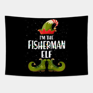 Im The Fisherman Elf Christmas Tapestry