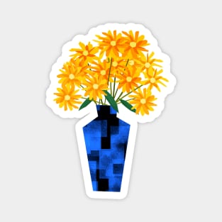 Yellow Flowers Magnet