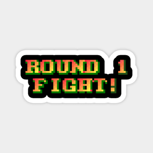 Street Fighter - Round 1 One Fight! Magnet