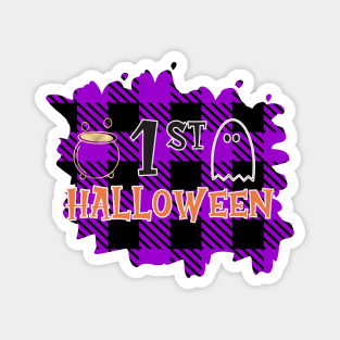 1st halloween Magnet