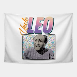 Uncle Leo 90s Style Aesthetic Design Tapestry