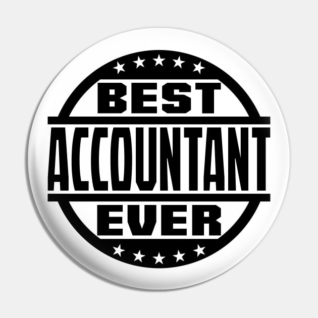 Best Accountant Ever Pin by colorsplash