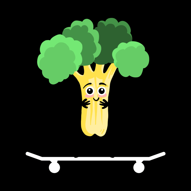 Skating broccoli by Imutobi