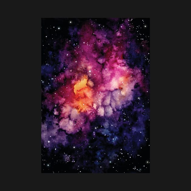 Outer Space and Nebula by Cordata