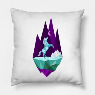 unicorn stand alone Pillow