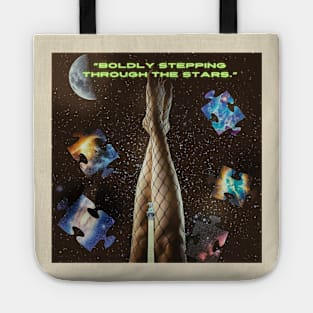 "Starry Puzzle Odyssey" Tote