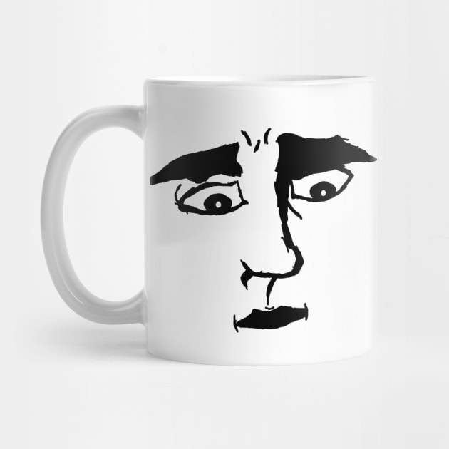 Man Face Mug