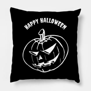 Happy Halloween Pumpkin Pillow