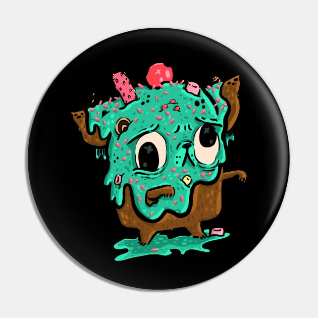 Zombie Ice Cream Bub Pin by Fluffymafi