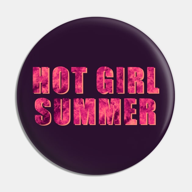 Hot Girl Summer Pin by Yadoking