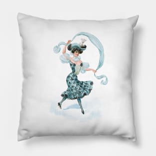 Edwardian Showgirl Pillow