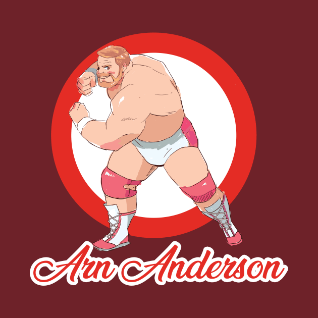 Arn Anderson by beardrooler