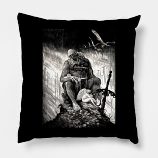 Captive Angel Sleeping Nephilim Giant Pillow