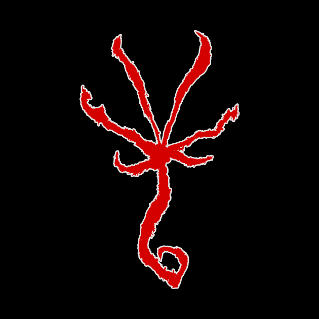 Bloodborne - Beast Rune (white outline) by InfinityTone