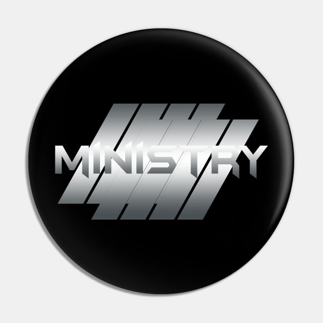 Metallic Illustration ministry Pin by theStickMan_Official