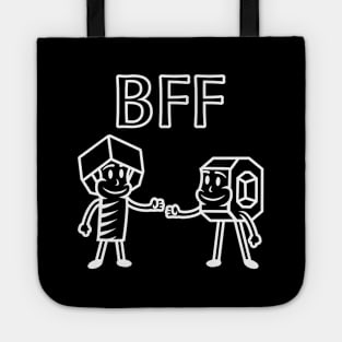 Best Friends Forever - Nut and Bolt Fist Bump Tote