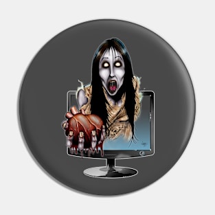 Digital Horror Pin