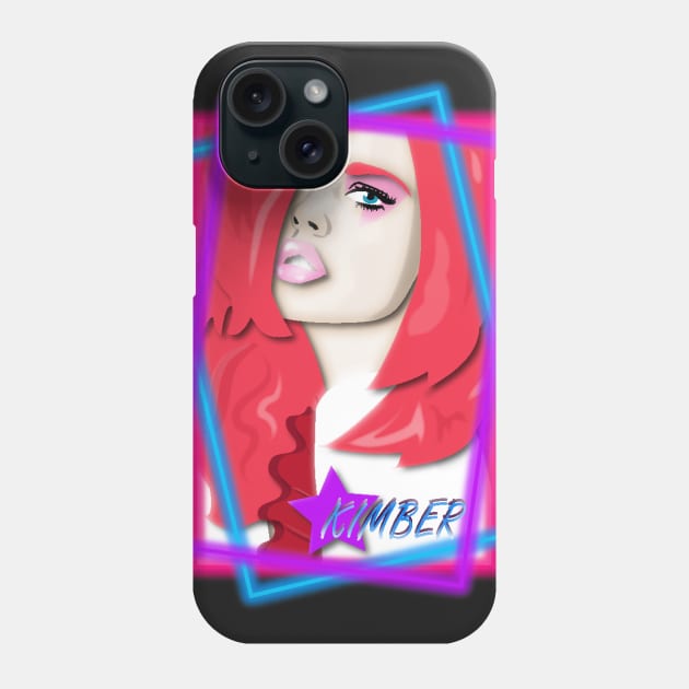 Kimber Glam Glow Phone Case by G9Design