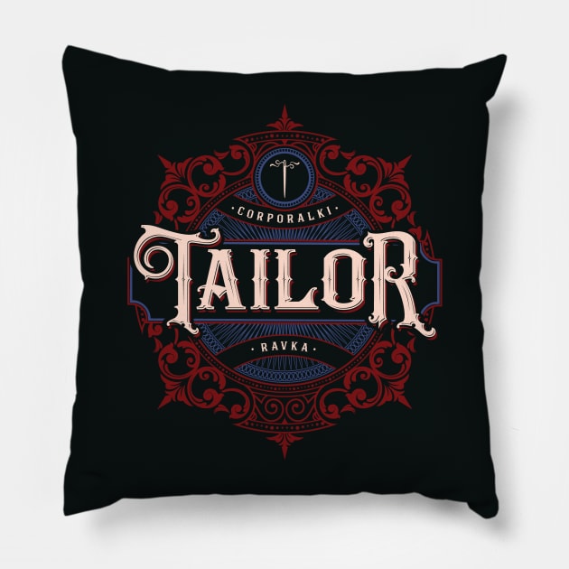 Shadow and Bone: Tailor Pillow by firlachiel