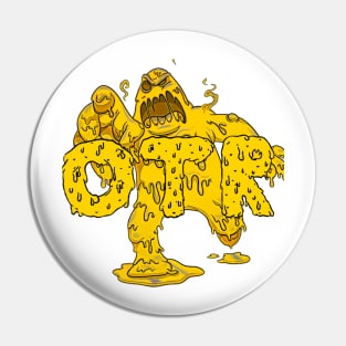 Only The Real Slime Yellow Apparel Pin