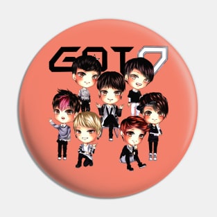 got7 full personel classic mode Pin