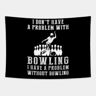 Rolling with Laughter - Embrace Bowling Humor! Tapestry