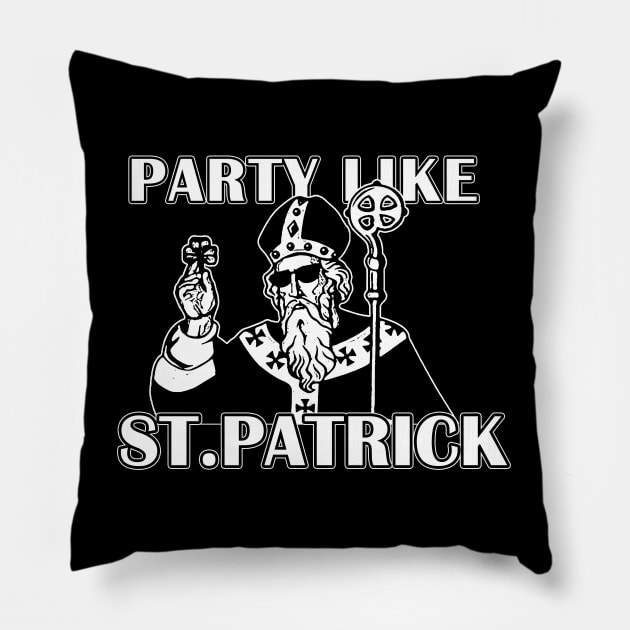 St Patricks day Pillow by valentinahramov