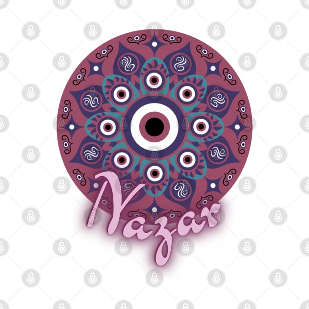 Mandala Nazar - Evil Eye by Mazzlo Shop