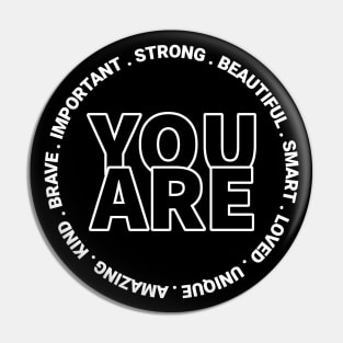 You Are Inspirational Pin