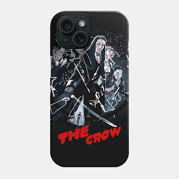 Crow City Phone Case by TGprophetdesigns