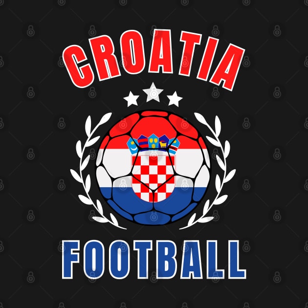 Croatia Football Ball by footballomatic