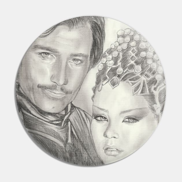 Timothy Dalton and Ornella Muti in Flash Gordon Pin by Svetlana Pelin