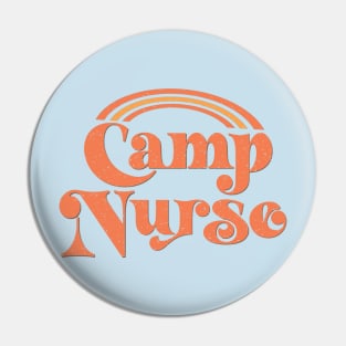 Camp Nurse Pin