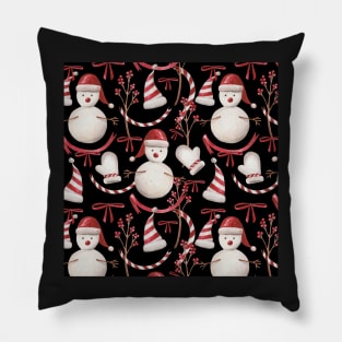 Winter Christmas Pattern Pillow