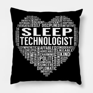 Sleep Technologist Heart Pillow