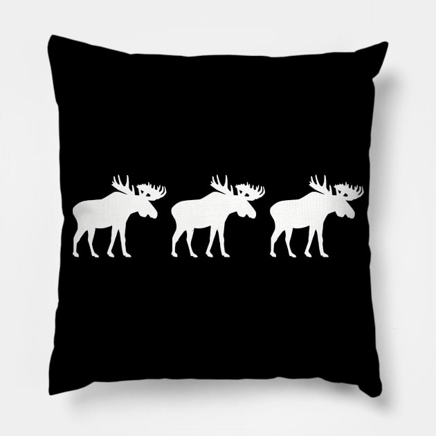 Moose Pillow by Designzz