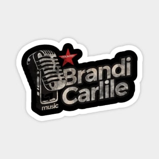 Brandi Carlile - Vintage Microphone Magnet