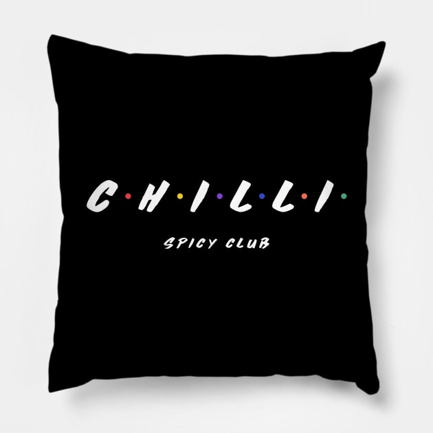 Chilli spicy club Pillow by Epic Hikes