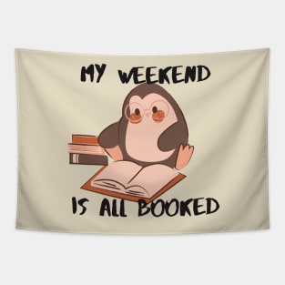 My weekend is all booked! Book Penguin Tapestry